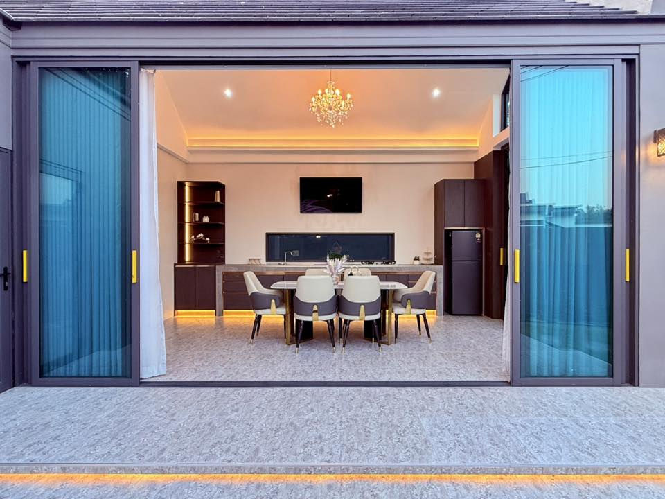 Private Home Pool villa comes with private guesthouse